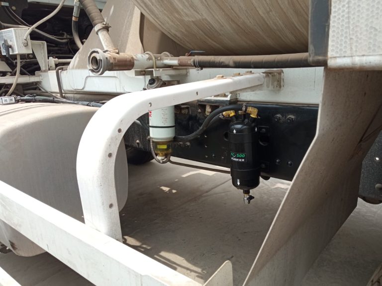 Purificador FC500 en la industria de construcción