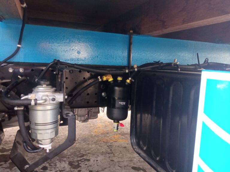 Purificador fc200 en el sector automotriz con maquinaria pesada