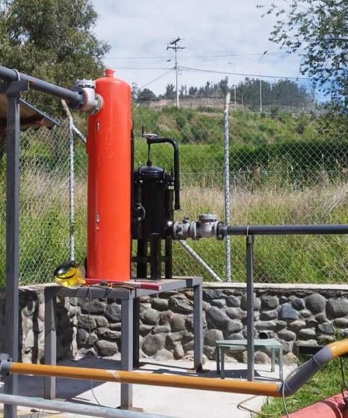 Sistema de purificacion en ecuador