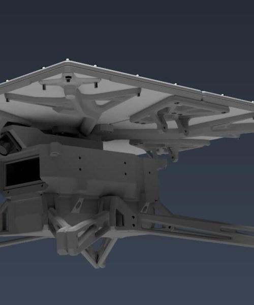 diseño de pieza impreison 3d telemetria